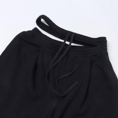 SLASH WAIST SWEAT PANTS （BLACK）｜詳細画像