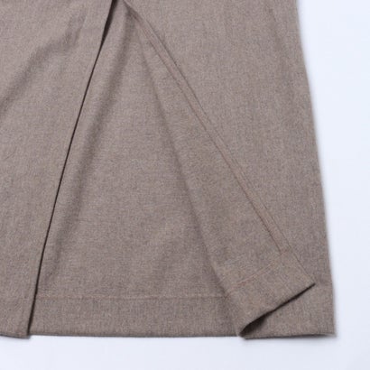 KIMONO SLEEVE STRAIGHT WOOL ONEPIECE （GRAY）｜詳細画像