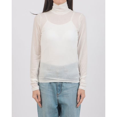 クラネ CLANE COMFORTABLE TURTLE TOPS （WHITE）｜詳細画像