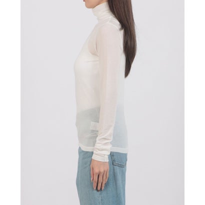 クラネ CLANE COMFORTABLE TURTLE TOPS （WHITE）｜詳細画像