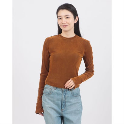 FLOCKY FORM TIGHT TOPS （BROWN）｜詳細画像