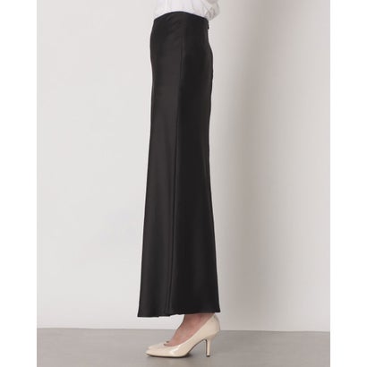 SATIN STRAIGHT MAXI SKIRT （BEIGE）｜詳細画像