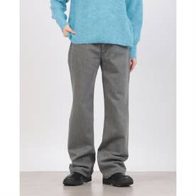 STRIGHT DENIM PANTS （GRAY）