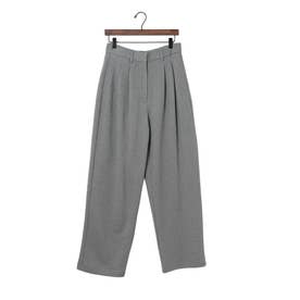 TWO TUCK SWEAT PANTS （GRAY）