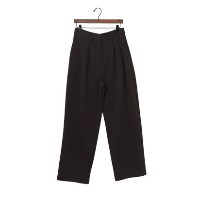 TWO TUCK SWEAT PANTS （BROWN）｜詳細画像