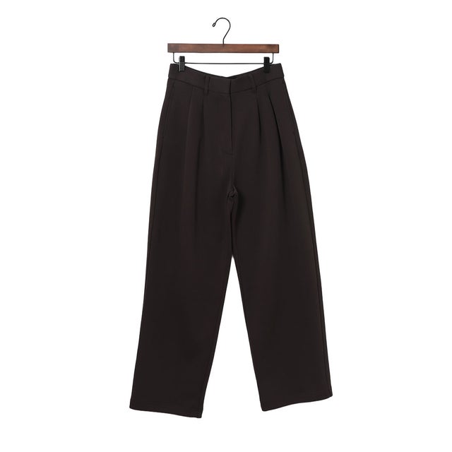 TWO TUCK SWEAT PANTS （BROWN）