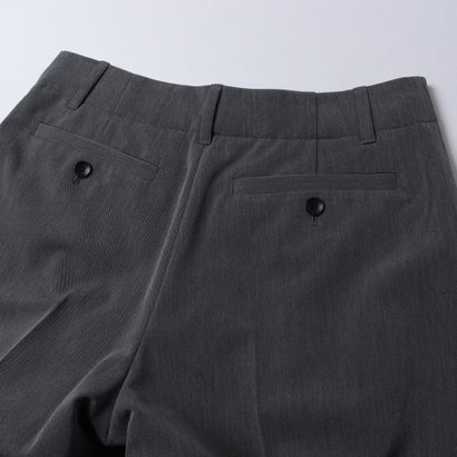クラネ CLANE MARBELT TUCKED LOOSE SLACKS （PURPLE）｜詳細画像