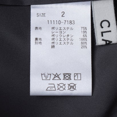 クラネ CLANE MARBELT TUCKED LOOSE SLACKS （PURPLE）｜詳細画像