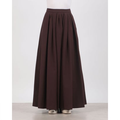 2WAY ADJUST FLARE SKIRT （BROWN）｜詳細画像