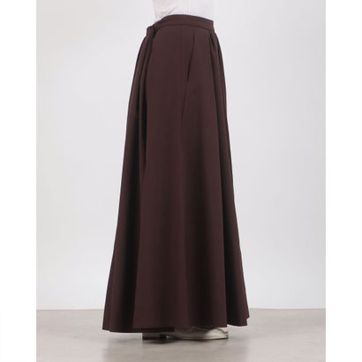 2WAY ADJUST FLARE SKIRT （BROWN）｜詳細画像
