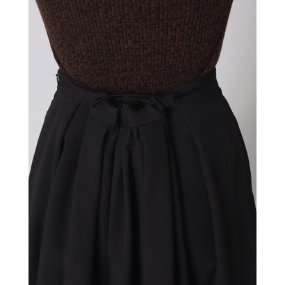 クラネ CLANE 2WAY ADJUST FLARE SKIRT （BLACK）｜詳細画像
