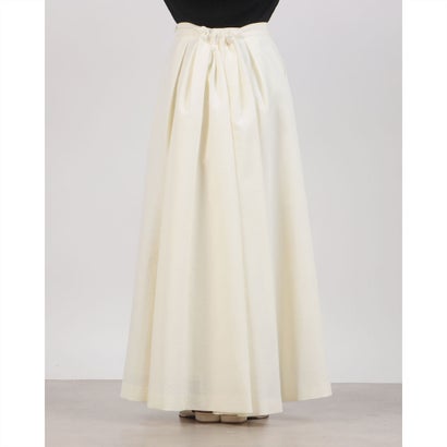 クラネ CLANE 2WAY ADJUST FLARE SKIRT （WHITE）｜詳細画像