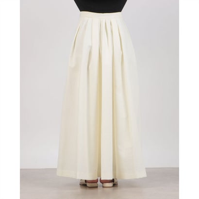 クラネ CLANE 2WAY ADJUST FLARE SKIRT （WHITE）｜詳細画像