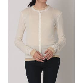 SOFT SHEER LAYERED TOPS （IVORY）