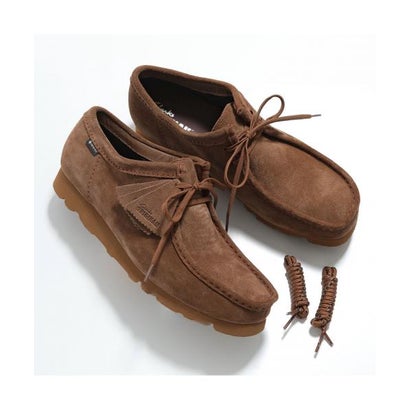 Clarks モカシン 149449 Wallabee GTX ワラビー GORE－TEX （Black-Sde/ブラック）｜詳細画像