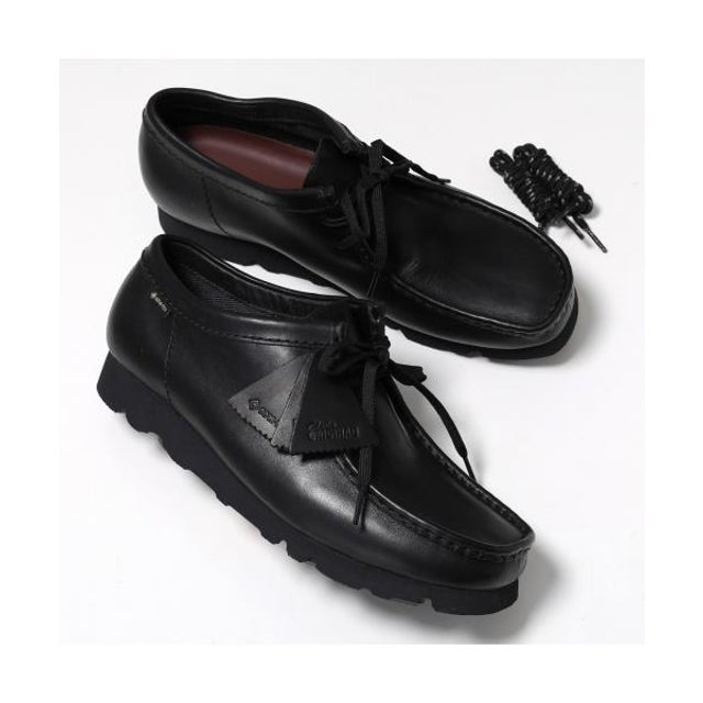 モカシン WALLABEE GTX ゴアテックス 26183074  レザー （Blk/Black-Lea/ブラック）