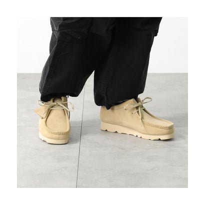 Clarks モカシン 26179251 WallabeeGTX GORE-TEX ワラビー （Maple-Suede/ベージュ）｜詳細画像