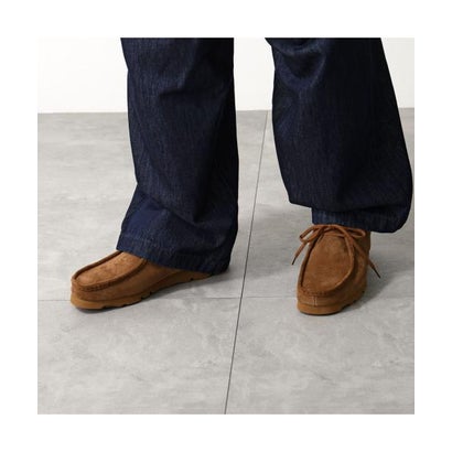 Clarks モカシン 26179251 WallabeeGTX GORE-TEX ワラビー （Maple-Suede/ベージュ）｜詳細画像