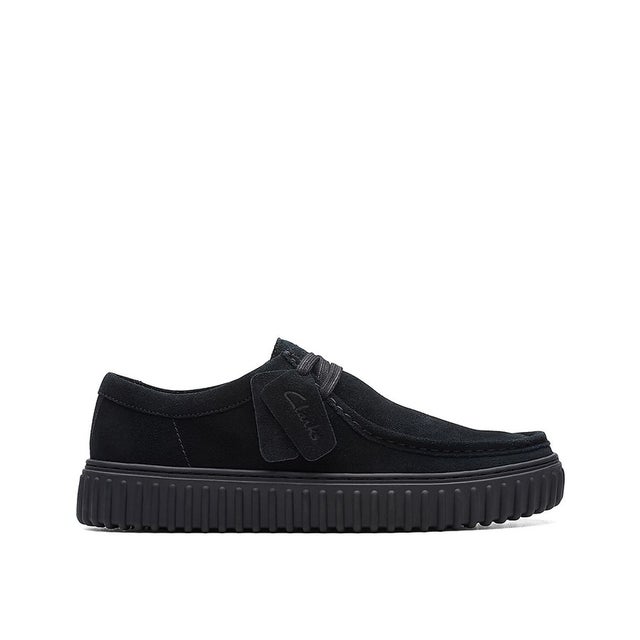 /メンズ/TORHILL LO(CLARKS) （Black Sde）