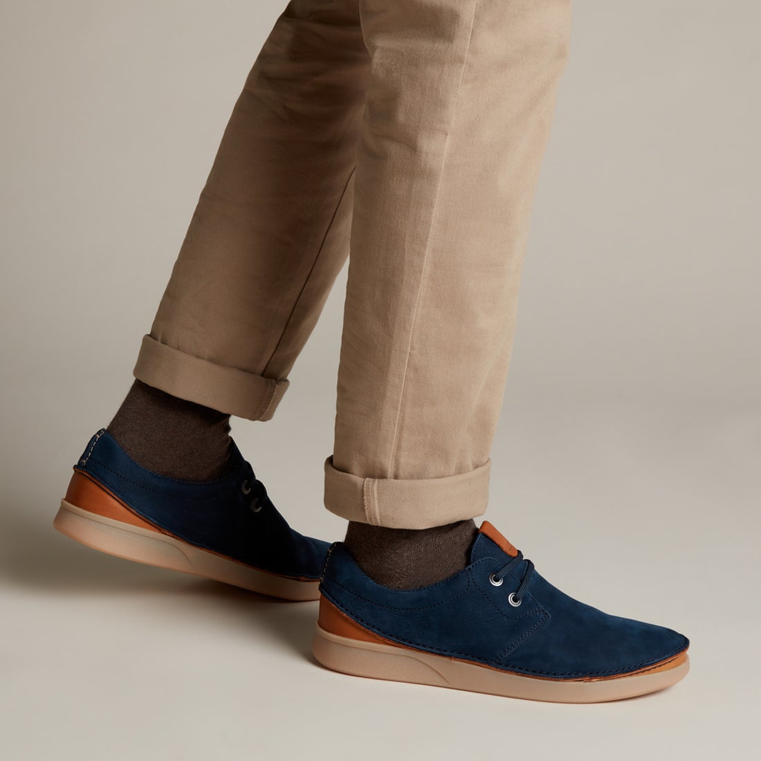 Clarks Oakland Lace / オークランドレース （ネイビーヌバック 