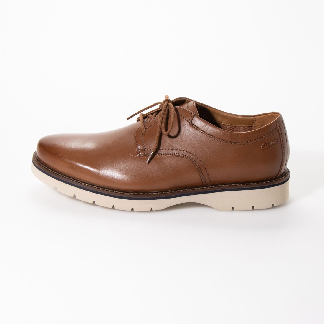 Clarks Bayhill Plain Nubuck Clarks Bayhill Plain Navy Nubuck  display picture 1