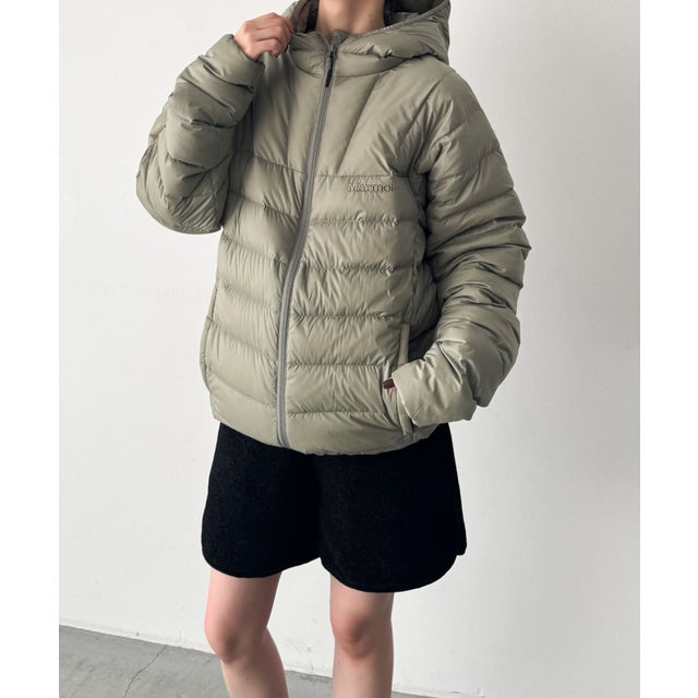 Marmot Lance Down Hoodie （セージグリーン）