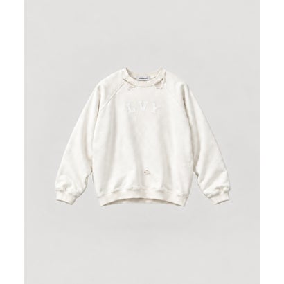 キャナルジーン CANAL JEAN choice_cnl LVYダメージトレーナー （カーキ）｜詳細画像