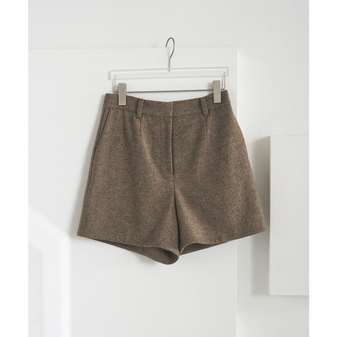 キャナルジーン CANAL JEAN anuke Herringbone Short Pants