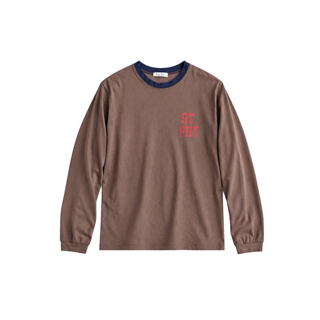 Lakey Park ST.PHYリンガーロングTシャツ （ブラウン）
