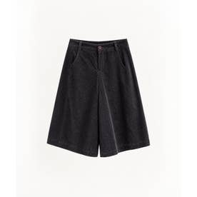 El mar コーデュロイハーフパンツ （チャコールグレー）