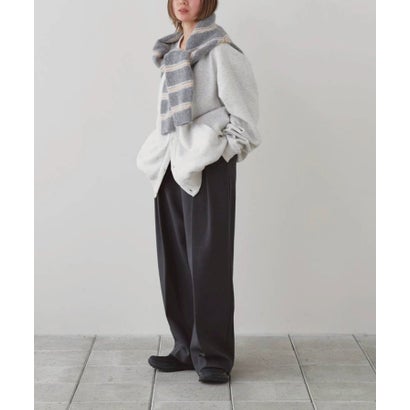 TODAYFUL Bonding Wide Trousers ボンディングワイドトラウザーズ/12620702 （チャコールグレー）｜詳細画像