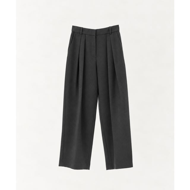 TODAYFUL Bonding Wide Trousers ボンディングワイドトラウザーズ/12620702 （チャコールグレー）