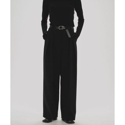 TODAYFUL Bonding Wide Trousers ボンディングワイドトラウザーズ/12620702 （ブラック）｜詳細画像