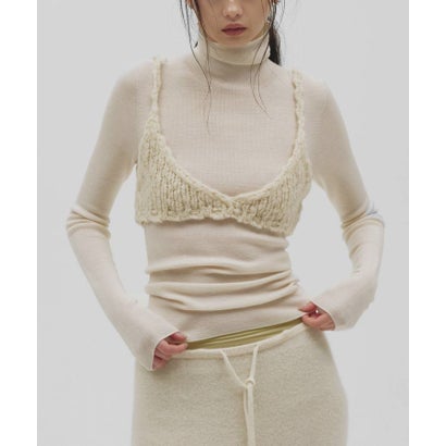 TODAYFUL Merinowool 100% Seamless Knit メリノウール100%シームレスニット/12620514 （キナリ）｜詳細画像