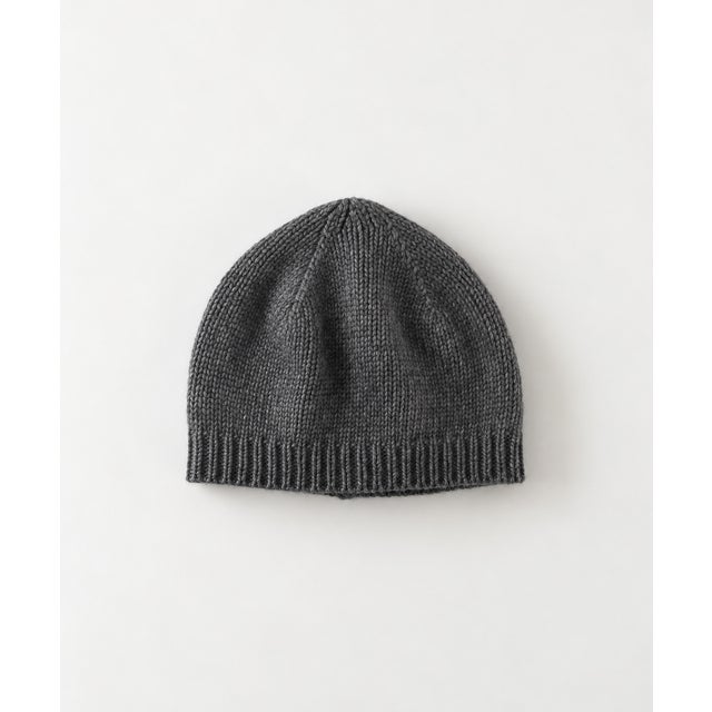 El mar リブ切り替えニットCAP （グレー）