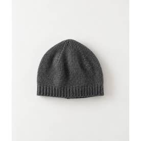 El mar リブ切り替えニットCAP （グレー）