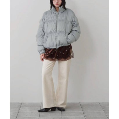 キャナルジーン CANAL JEAN TODAYFUL Petit Flower Velour Tunic プチフラワーベロアチュニック/12620411 （チョコ）｜詳細画像