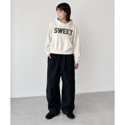 キャナルジーン CANAL JEAN Lakey Park ”SWEET”パーカー （オフホワイト）｜詳細画像