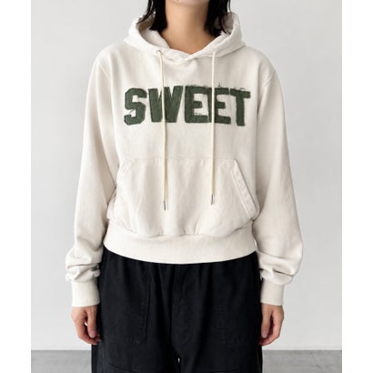 キャナルジーン CANAL JEAN Lakey Park ”SWEET”パーカー （オフホワイト）｜詳細画像