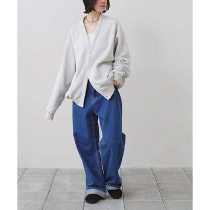 キャナルジーン CANAL JEAN TODAYFUL Cotton Brushed Cardigan コットンブラッシュドカーディガン/12620609 （グレー）｜詳細画像
