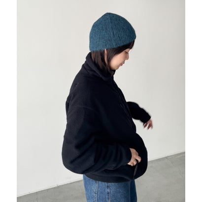 キャナルジーン CANAL JEAN ACOC Brushed Blend Beanie （ブラック）｜詳細画像