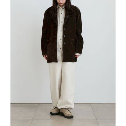 anuke Eco Suede Jacket エコスエードジャケット/62620109 （ダークブラウン）｜詳細画像