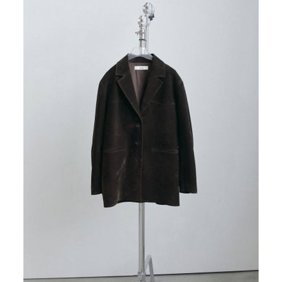 anuke Eco Suede Jacket エコスエードジャケット/62620109 （ダークブラウン）｜詳細画像