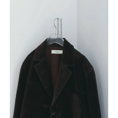 anuke Eco Suede Jacket エコスエードジャケット/62620109 （ダークブラウン）｜詳細画像