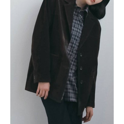 anuke Eco Suede Jacket エコスエードジャケット/62620109 （ダークブラウン）｜詳細画像