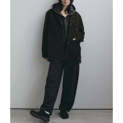 anuke Eco Suede Jacket エコスエードジャケット/62620109 （ダークブラウン）｜詳細画像