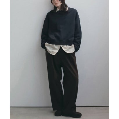キャナルジーン CANAL JEAN anuke Opencollar Stripe Shirts オープンカラーストライプシャツ/62620414 （アイボリー）｜詳細画像