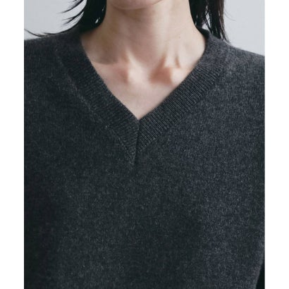 anuke Wool Vneck Knit ウールVネックニット/62620530 （イエロー）｜詳細画像