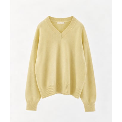 anuke Wool Vneck Knit ウールVネックニット/62620530 （チャコールグレー）｜詳細画像