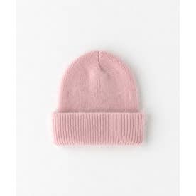 El mar アンゴラ混シャギーニットCAP （ピンク）